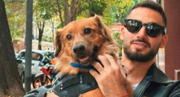 Nico Occhiato se reencontró con su perro&nbsp;Carlos