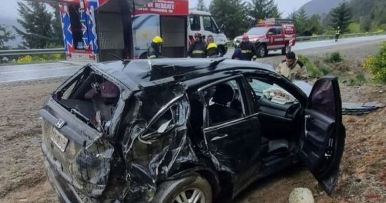 Ruta 40: una joven volcó camino a&nbsp;Bariloche