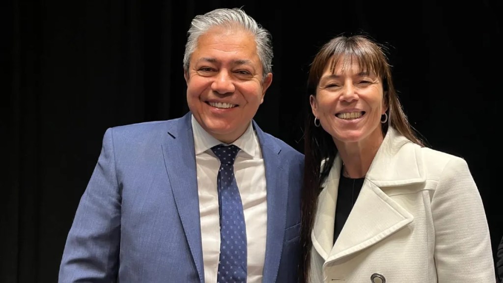 Rolo Figueroa y Julieta Corroza presentaron el nuevo Centro Comunitario y Deportivo de&nbsp;Andacollo