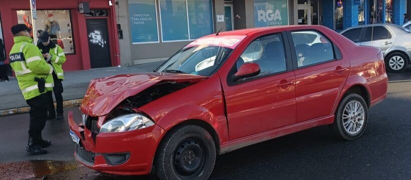 Una mujer fue trasladada al hospital tras un choque en Río&nbsp;Grande