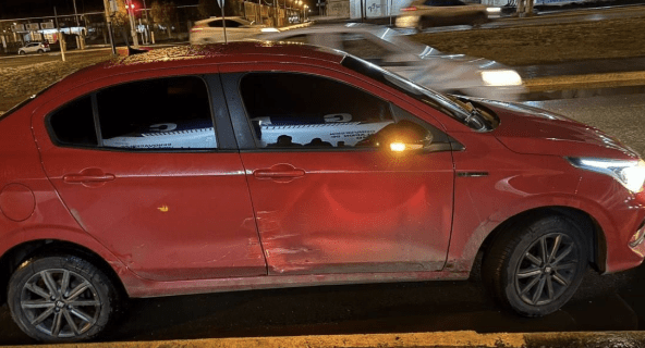 Río Grande: tras un choque, un conductor rompió a golpes el auto del otro y fue&nbsp;detenido