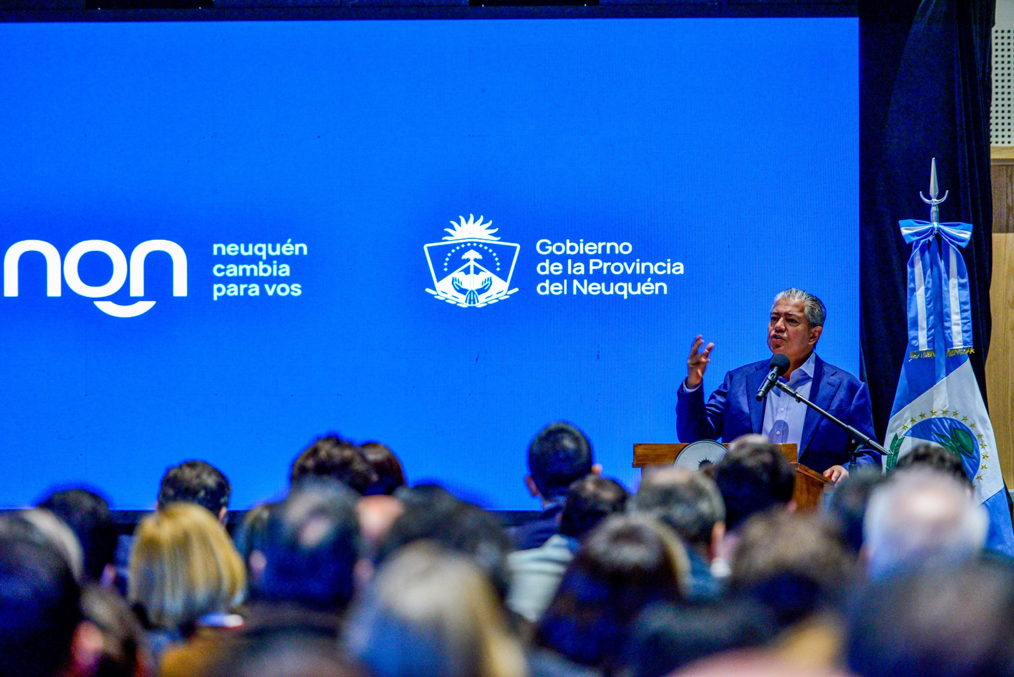 Figueroa defendió la autonomía de Neuquén e invitó al gobierno nacional a copiar el modelo neuquino en la Argentina