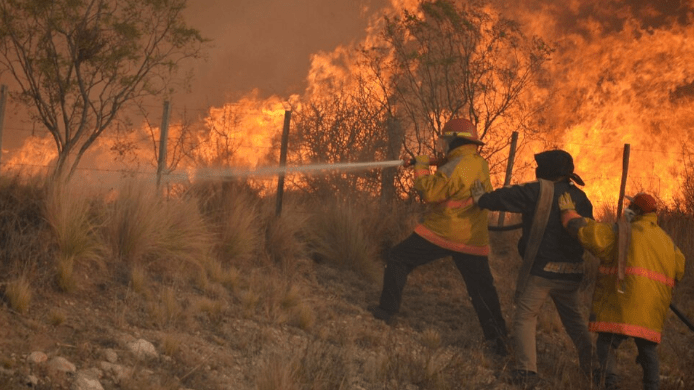 La Pampa en alerta por riesgo de&nbsp;incendios