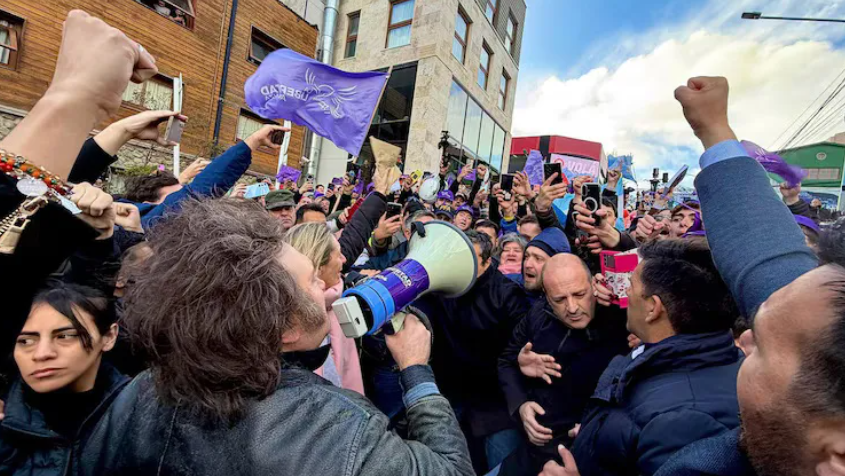 Cancelan acto de Milei en Tierra del Fuego por&nbsp;incidentes