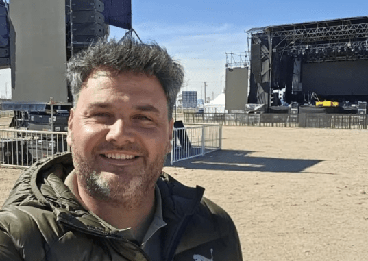 De la Patagonia a las giras nacionales: el rionegrino que produce shows de grandes&nbsp;artistas