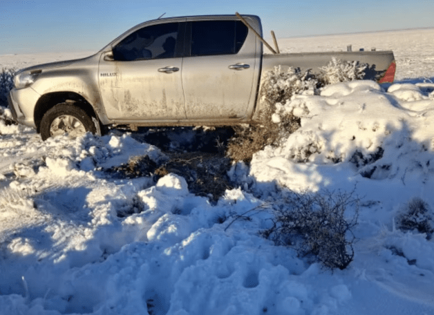 Rescataron a una pareja tras pasar casi dos días atrapada por la nieve en la&nbsp;Patagonia
