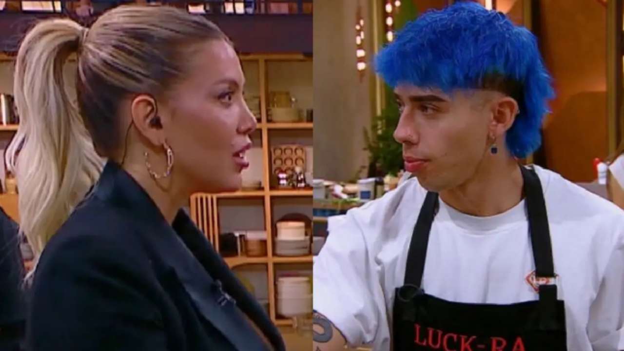 La pregunta de Wanda Nara que hizo quedar mal parado a Luck Ra en MasterChef Celebrity